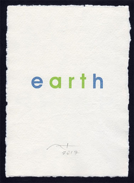 eARTh fine art print