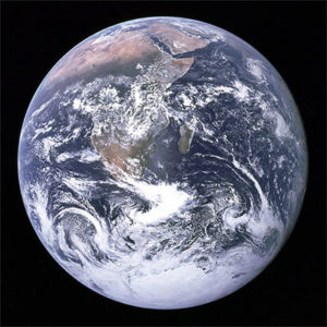 Earth photo by Apollo 17